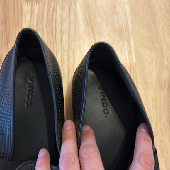 Vince Black Slip-On Sneakers - Picture 4 of 5